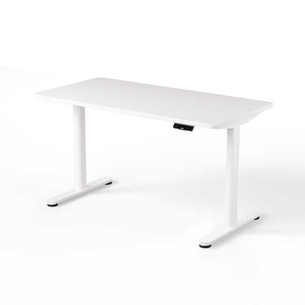 Biurko OmniPro 140×70 cm - Biały Białe nogi
