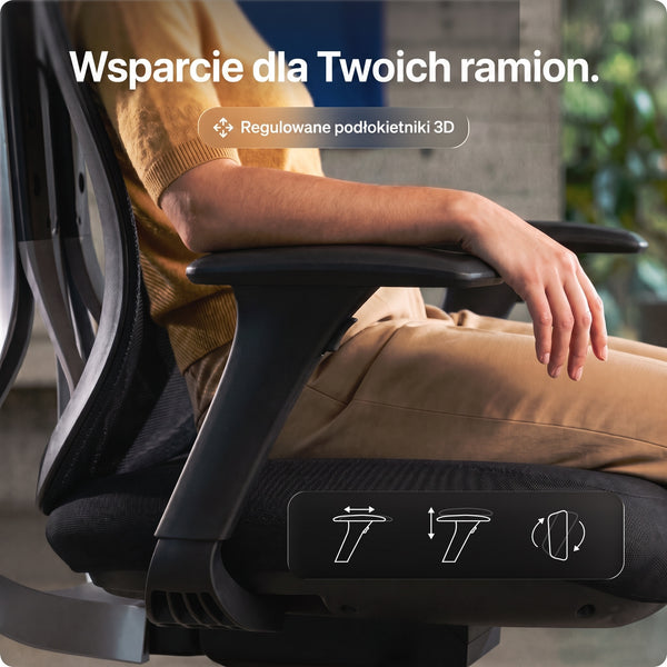 Fotel ergonomiczny OmniSit Pro