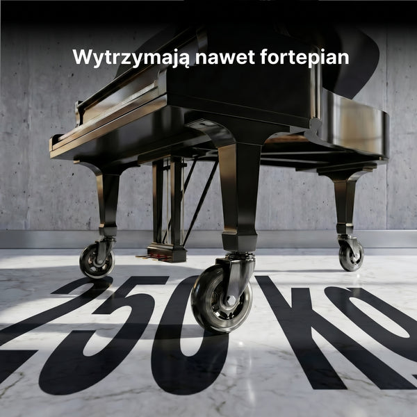 Premium kółka do Twojego fotela Ergonix