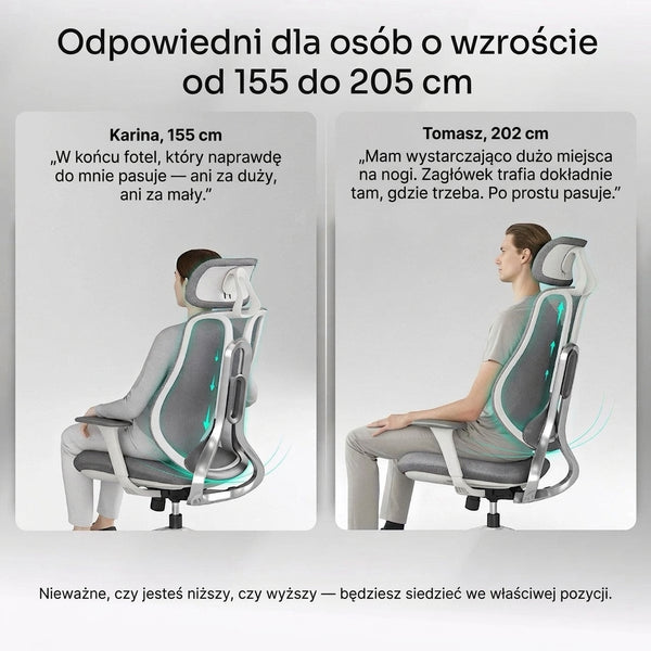 Fotel ergonomiczny OmniSit Pro